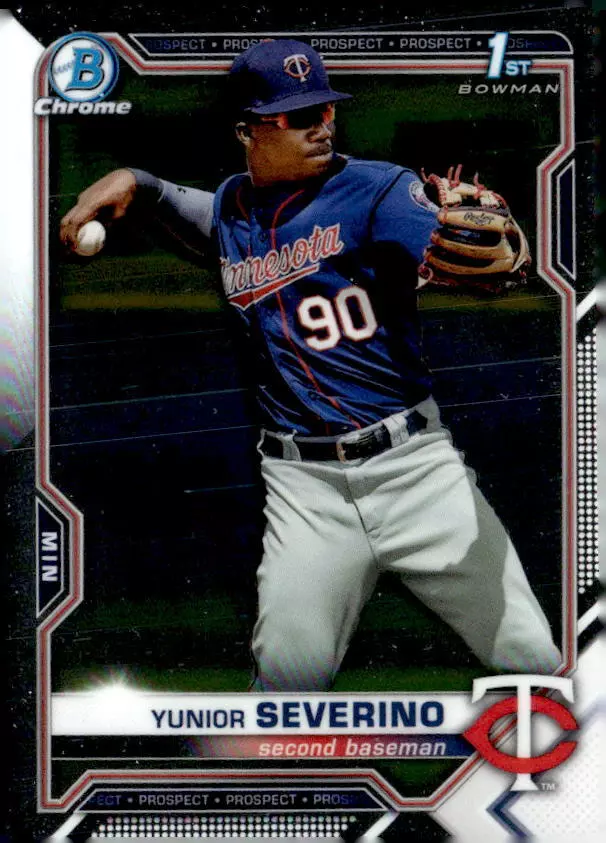 Yunior Severino trading card