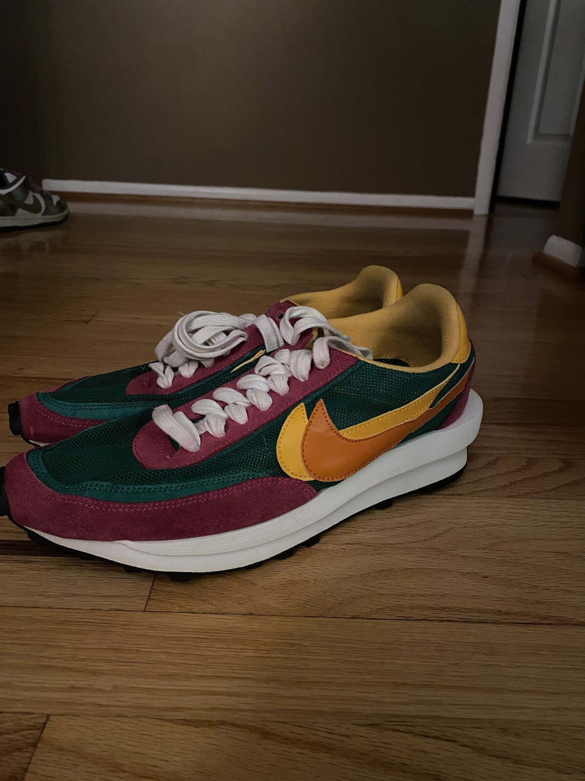 SACAI X NIKE Nike Sacai X LDWaffle verde pino taglia 11M