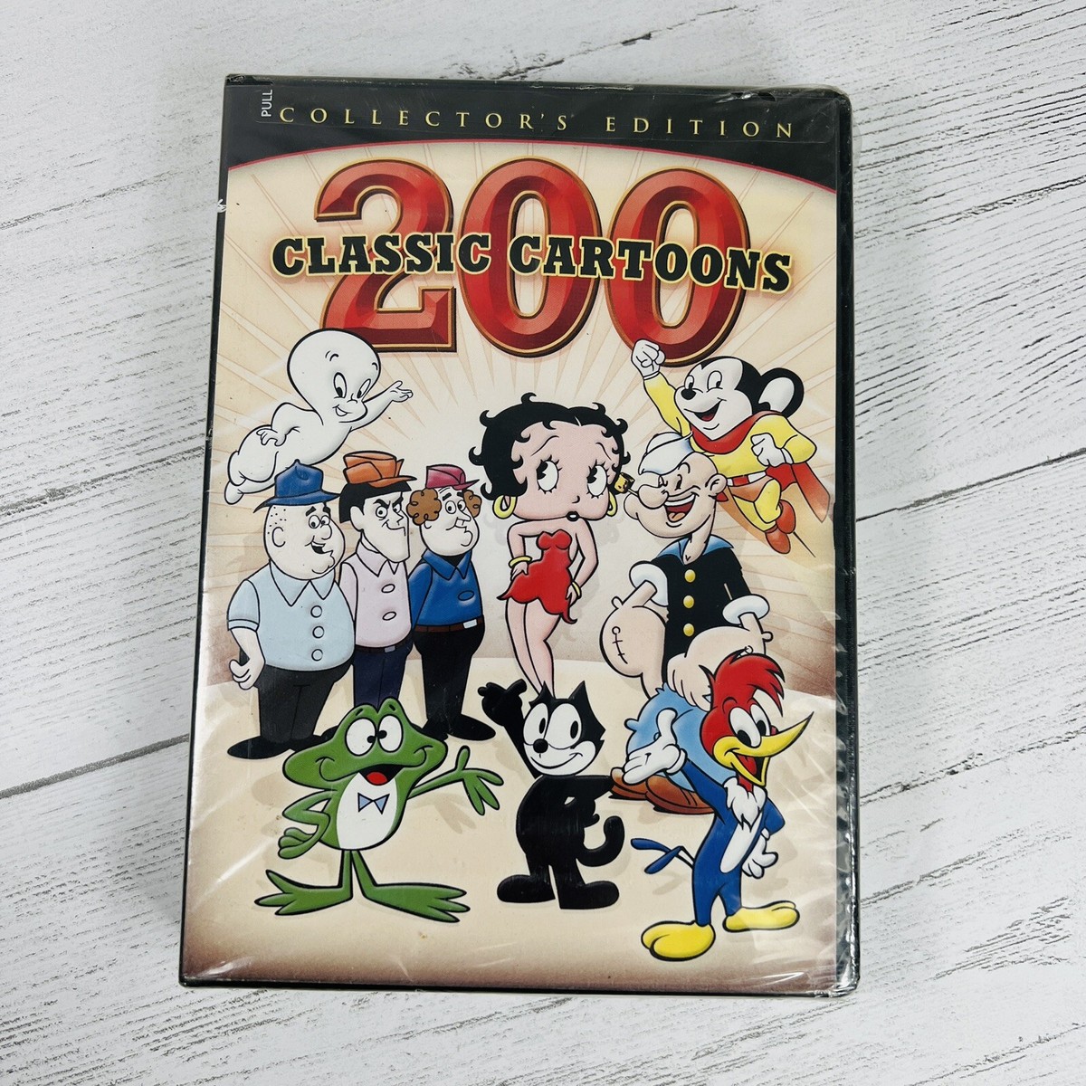 200 Classic Cartoons 4 Disk Collector's Edition Woody Woodpecker