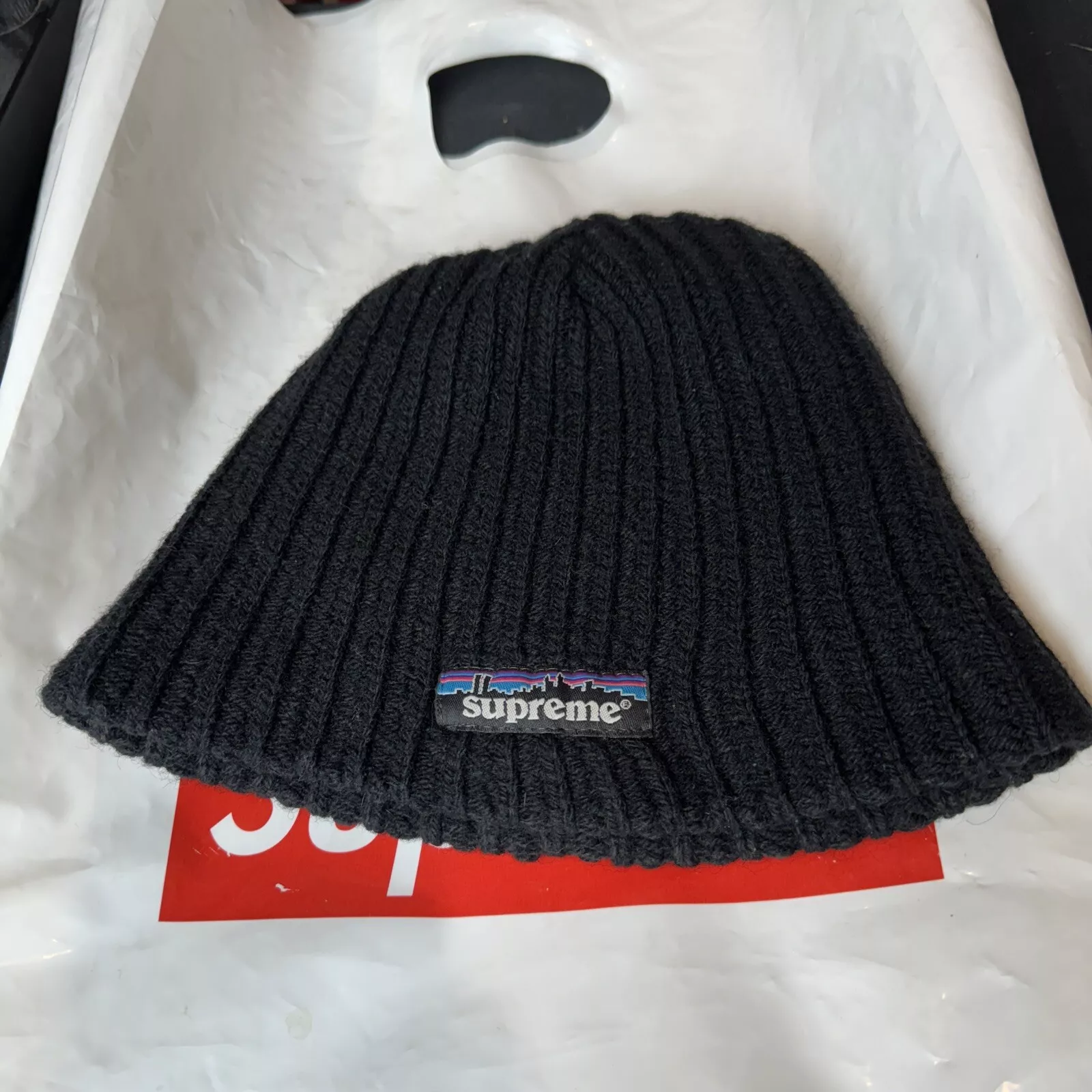 Chapeau d'hiver Supreme Patagonia rare vintage 