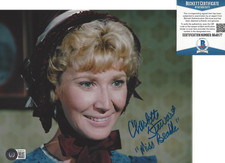 CHARLOTTE STEWART SIGNED LITTLE HOUSE ON THE PRAIRIE 8x10 PHOTO BECKETT BAS COA