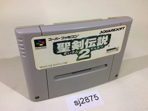 SJ2875 Seiken Densetsu 2 Secret of Mana SNES Super Famicom Japan