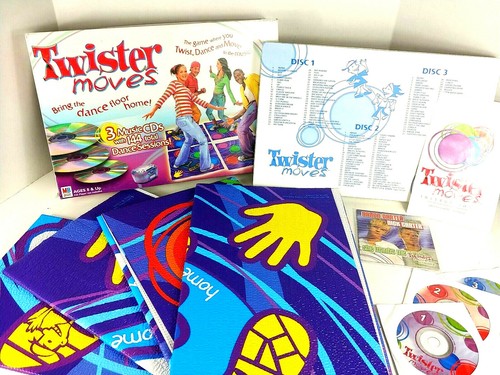 Milton Bradley 2003 Twister Moves 144 Music Dance Sessions - Picture 1 of 7