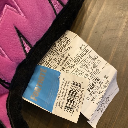 Unicorn Head Mini 12" Rainbow Pillow Plush FORTNITE 2019 Llama Stuffed Animal - Picture 5 of 8