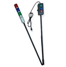 Andon 5000603 Red, Blue, Green with Alarm 6 Ft Tower Light