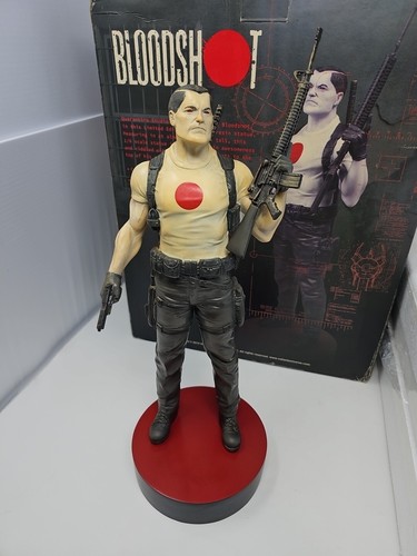 ESTATUA DE DISPARO DE SANGRE + 9,6 GRADOS VALIANT COMICS CUARENTENA ESTUDIOS VIN PELÍCULA DIESEL - Imagen 5 de 11