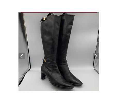 Max Mara Studio Leather Boots. Size 6.5 - Picture 2 of 8