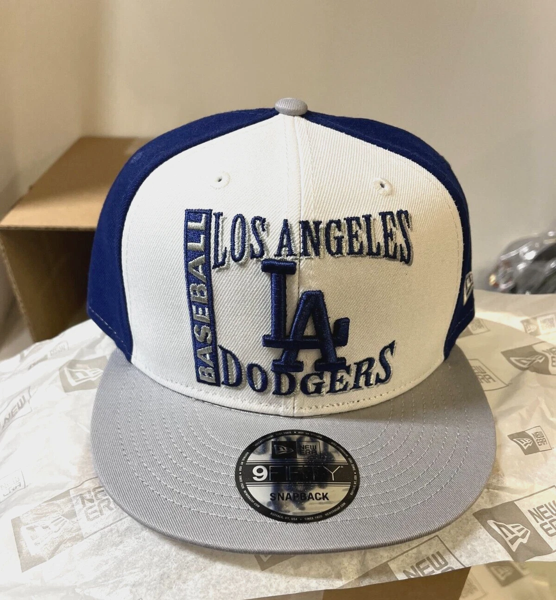 New era la top dodgers 9fifty snapback cap