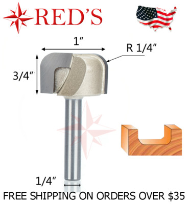 Freud 22-104 1/2" Diameter 14-Degree Dovetail Router Bit (1/4" Shank