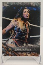 2017 Topps WWE Women's Division #NXT-20 Ember Moon Defeats Billie Kay in Debut
