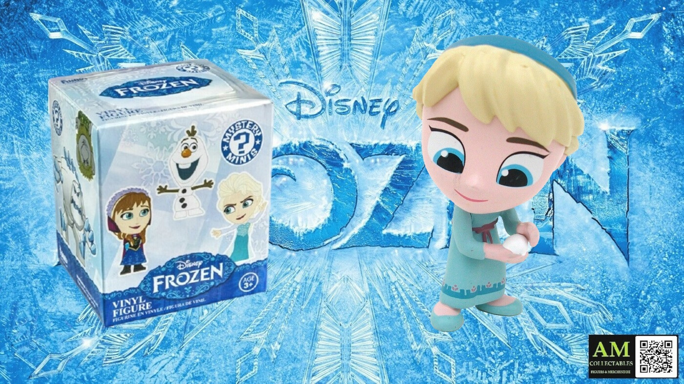 Funko Mystery Minis - Child Elsa With Snowball - Disney Frozen Viyl Figurine