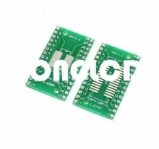 6PCS SOP28 SSOP28 TSSOP28 to DIP28 Adapter Converter PCB Board 0.65/1.27mm