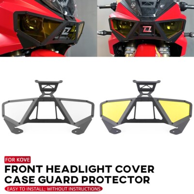 For KOVE 800X Pro/Rally/Super Adventure Headlight Guard Headlamp