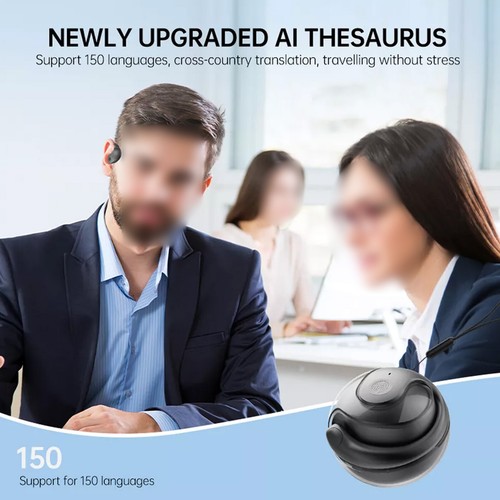 Translator Earbuds 144 Languages Real Time Online OffLine Bluetooth for Businetu - Picture 8 of 11
