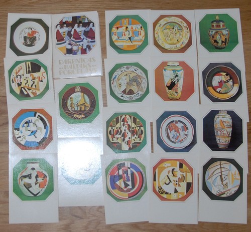 LATVIA BALTARS ART DECO STUDIO ARTWORK VIEWCARDS SET of 18 SUTA BEĻCOVA VIDBERGS