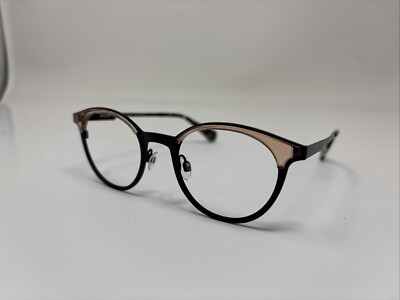 WOOW Be Safe 1 47/21-145 Col 0043 DP Women s Crystal Nude/Black Eyeglass Frames