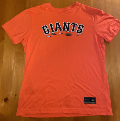 Baseballism x MLB San Fransisco Giants Get Your Peanuts Here Size Large T-Shirt