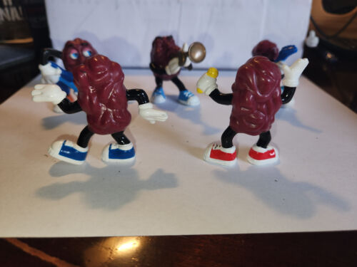 5 - California Raisins Figures Playing Musical Instruments Hardee's - Picture 3 of 5