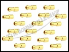 TRIUMPH NORTON BSA ETC LUCAS 2MM BRASS BULLET CONNECTORS (20) PN# 900269 B