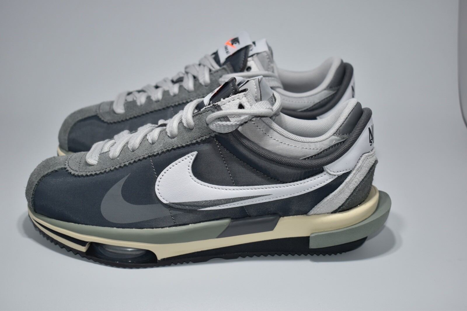 SACAI X NIKE Nike Zoom Cortez x Sacai 4.0 'Iron Grey' UK 7.5