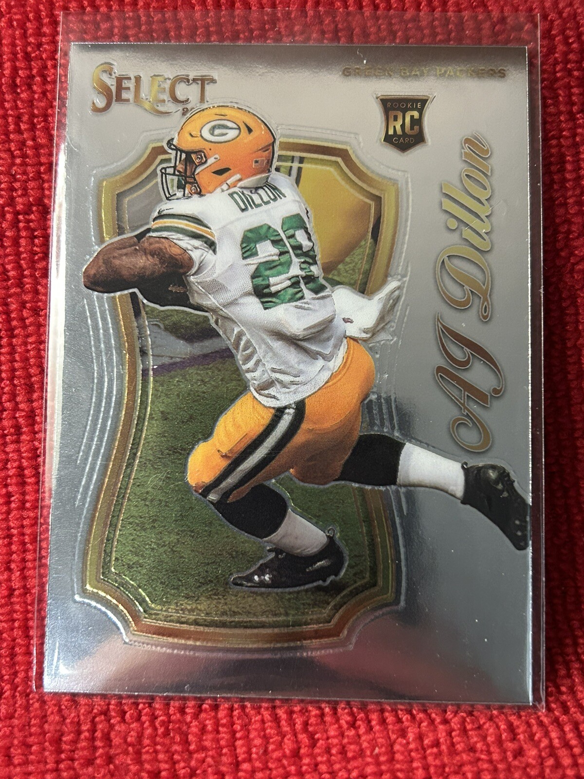 AJ Dillon -2020 *ROOKIE* Select Certified Rookie Insert # SCR-24