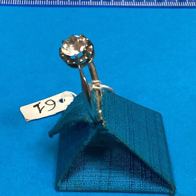Bague En Argent Taille 61 - Bijou Simple Et élégant D'occasion