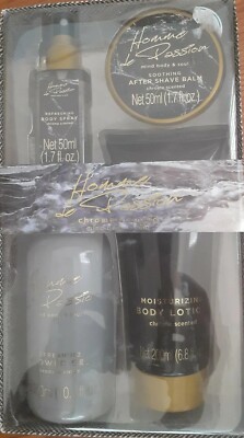 Mens Bath & Shower Gel Set-B Lotion After Shave-B Spray Homme de Passion Chrome