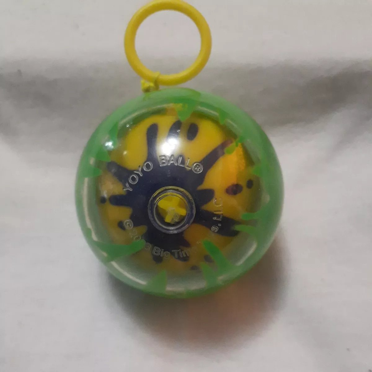 Yoyo Ball Big Time Toys Works Green Purple Yellow 2003