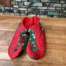 Felt Elf Jester Christmas Booties Shoes Slippers Adult Large 8-9 Holiday Costume