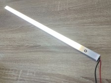 Motorhome 12v LED Bar Light Warm White 500mm length, Touch Switch, 3 Watt