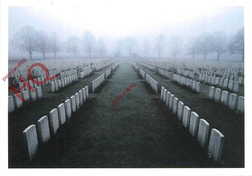 Bild Postkarte> Longueval, Somme, Delville Holzfriedhof