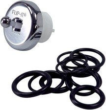 88636 Flip-It Tub Drain Stopper, Chrome