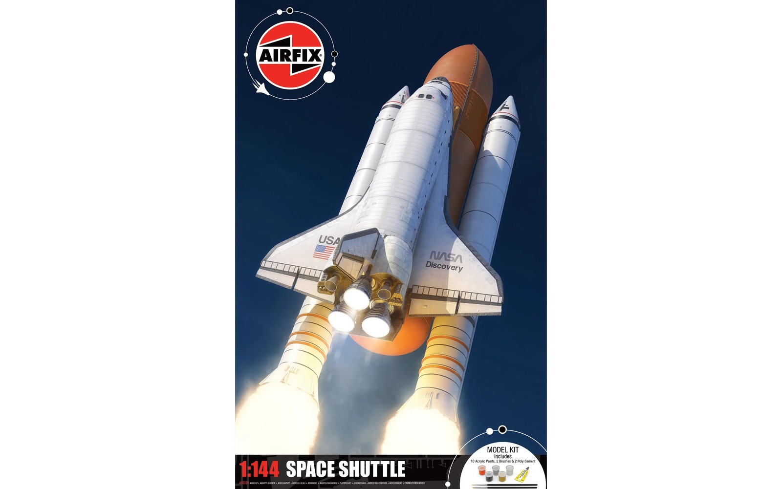 Maquette Space Shuttle 1/144 Airfix A50200 kit modélisme complet espace
