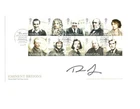 Theresa May “Eminent Britons" 2009 Signed Cover FDC British Prime Minister