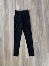 Pretty Little Thing Pants Black High Rise Stretch Women 6 Minimalist Luxury