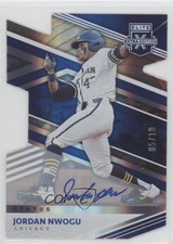 2020 Elite Extra Edition Status Die-Cut Signatures /10 Jordan Nwogu #88 Auto s5q