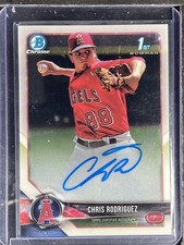Rodriguez, Chris - 2018 Bowman Chrome - 1st Bowman - Autograph