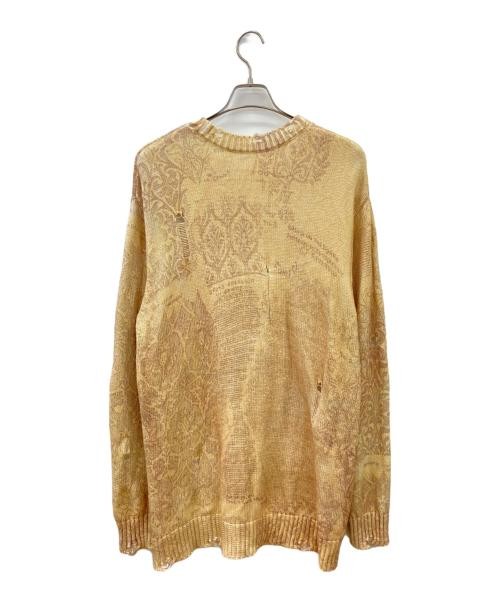 Ameri                    Thick knit yellow 022420… - image 2