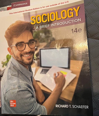 McGraw Hill Sociology: A Brief Introduction 14th Int'l Ed Richard T. Schaefer