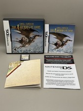Final Fantasy: The 4 Heroes of Light (Nintendo DS) Complete w/Poster - Clean!