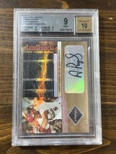 2004 Leaf Limited Lumberjacks Albert Pujols 7/10 BGS 9 w/ 10 Auto HOF Cardinals