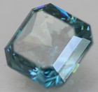 Cert 1.76 Carat Vivid Blue VS1 Radiant Natural Enhanced Diamond 6.53x6.43mm — photo 2