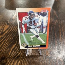 1991 Score #395 Deion Sanders