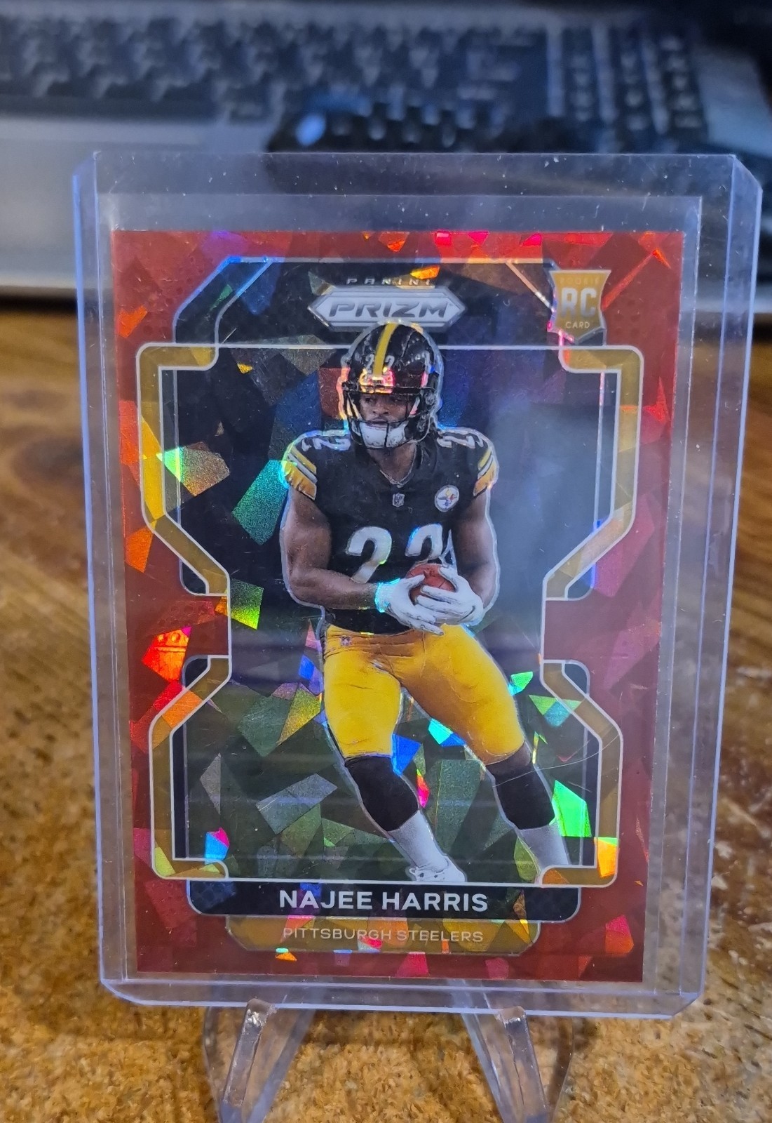2021 Panini Prizm - Rookie Najee Harris #343 Red Ice Prizm (RC)