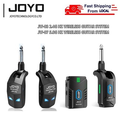 JOYO 2.4G JW-03 Wireless Transmission and 5.8GHz Wireless Guitar System (JW-07)