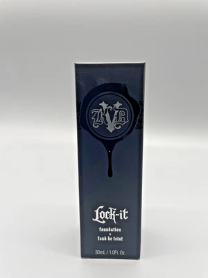 Kat Von D Lock It Foundation 24-Hour Full Coverage - Deep 79 Neutral - 1 oz New - Image 1 of 4