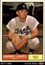 1961 Topps #269 Harry Chiti Tigers 8 - NM/MT