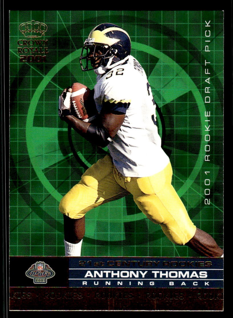2001 Pacific Crown Royale 21st Century Rookies - Anthony Thomas #20