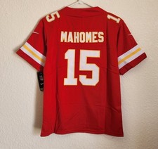 Youth Kansas City Chiefs Patrick Mahomes 15 Stitched Jersey Size Small 8 NWT