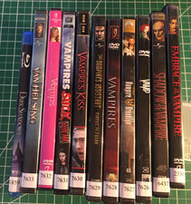 Vampire movies 10 on DVD and one Blu-ray, you...